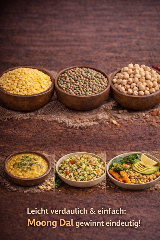 Moong Dal vs Lentils vs Chickpeas – Which Is Best for Digestion & Weight Loss?