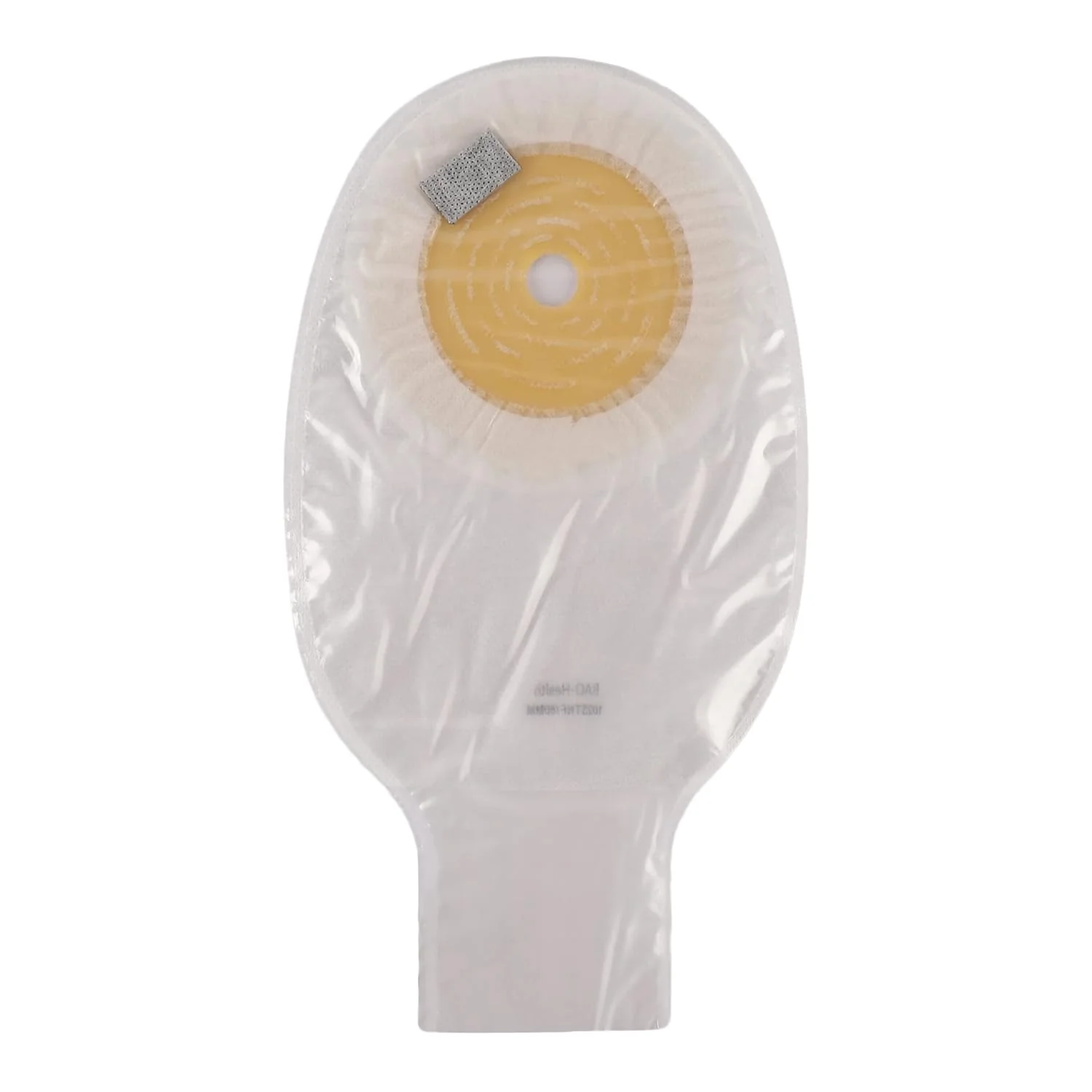 BAO Health 1023TNF One Piece Open Colostomy pouch With Filter & Clamp Closure, TRANSPARENT, Size - 60 mm