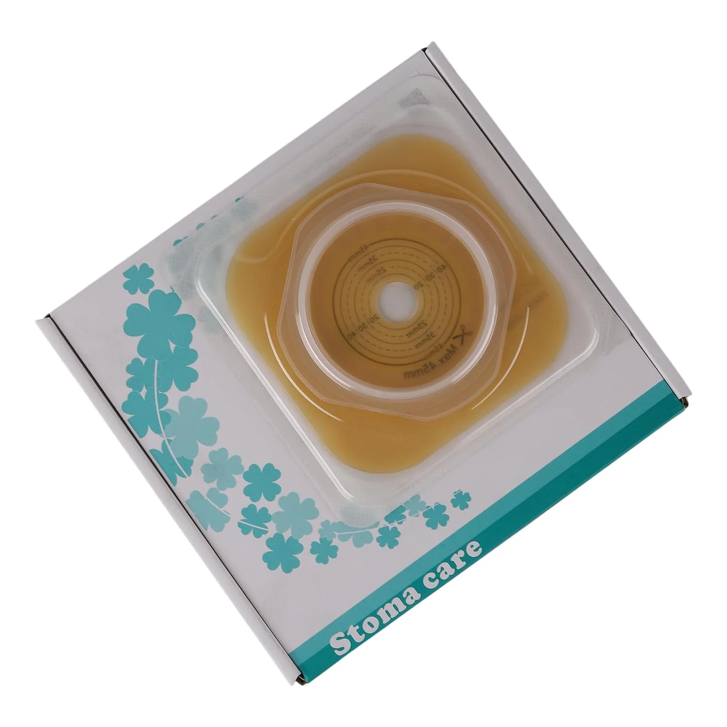 BAO Health 3064501 Two Piece Skin Barrier with Floating Flange, Size- 60mm, Max cut 45 mm