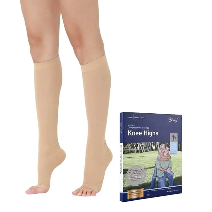 Graduated Medical Compression Stocking Class II Knee High(AD)