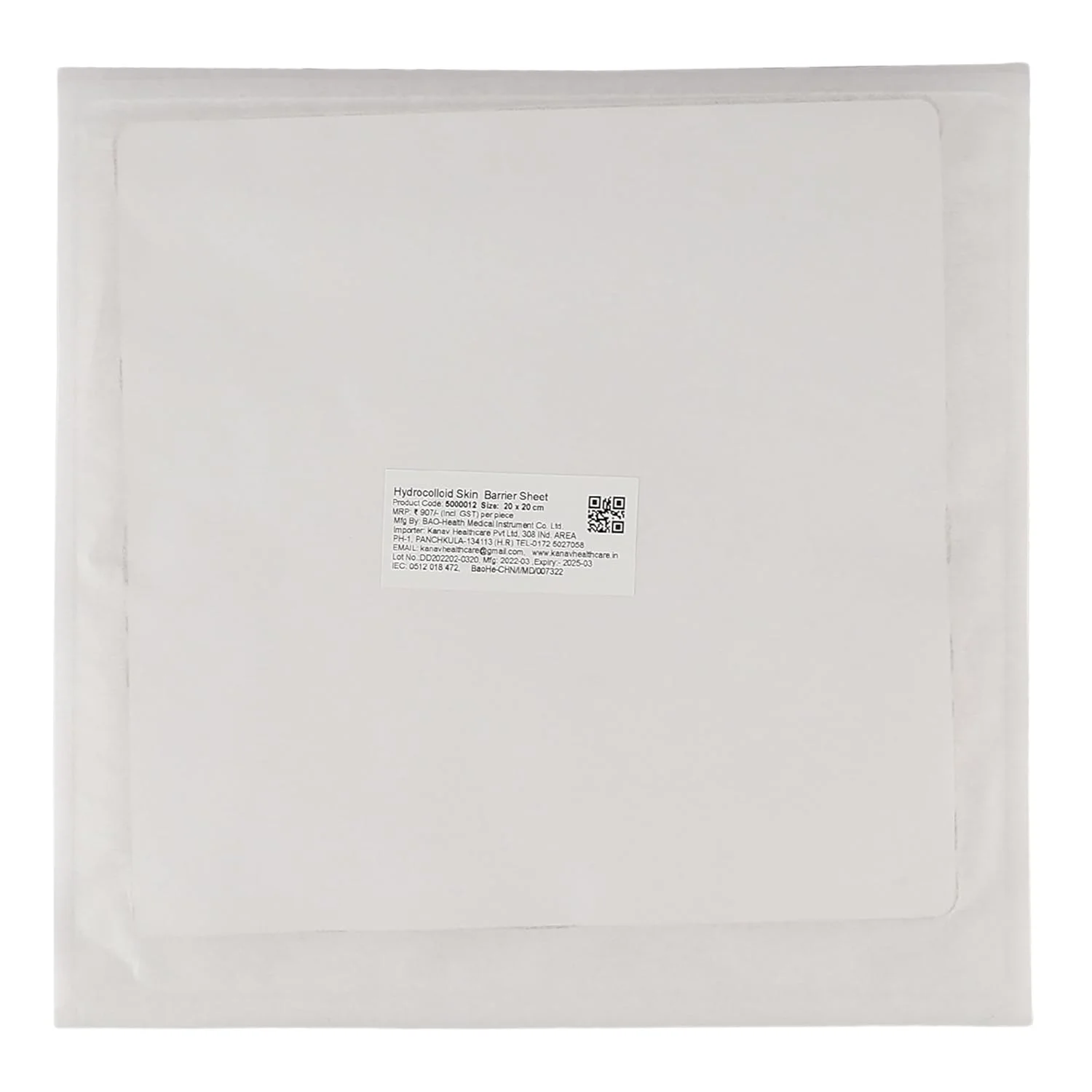 Bao Health Hydrocolloid Skin Barrier Protective Sheet