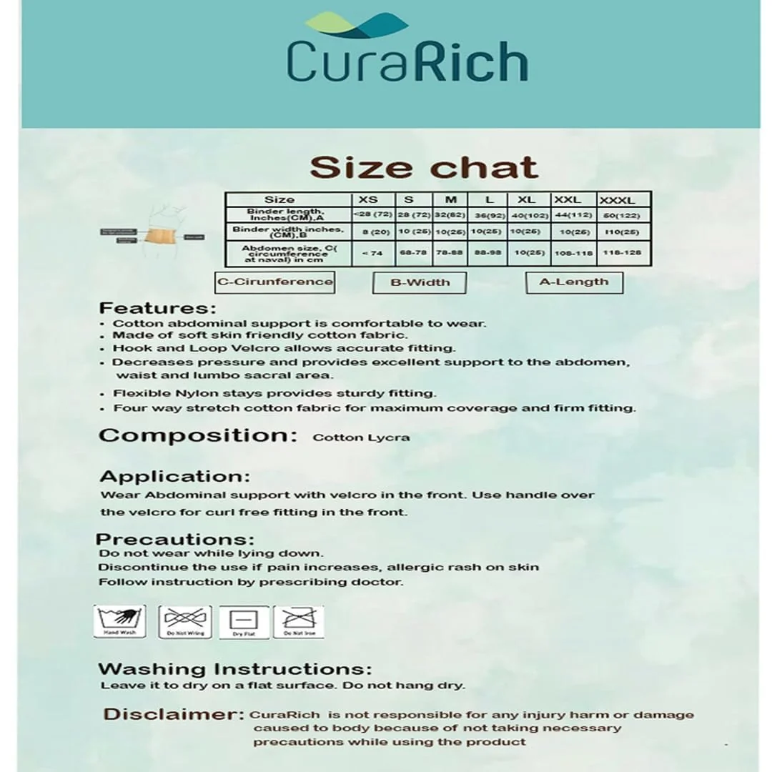 CuraRich Abdominal Binder 