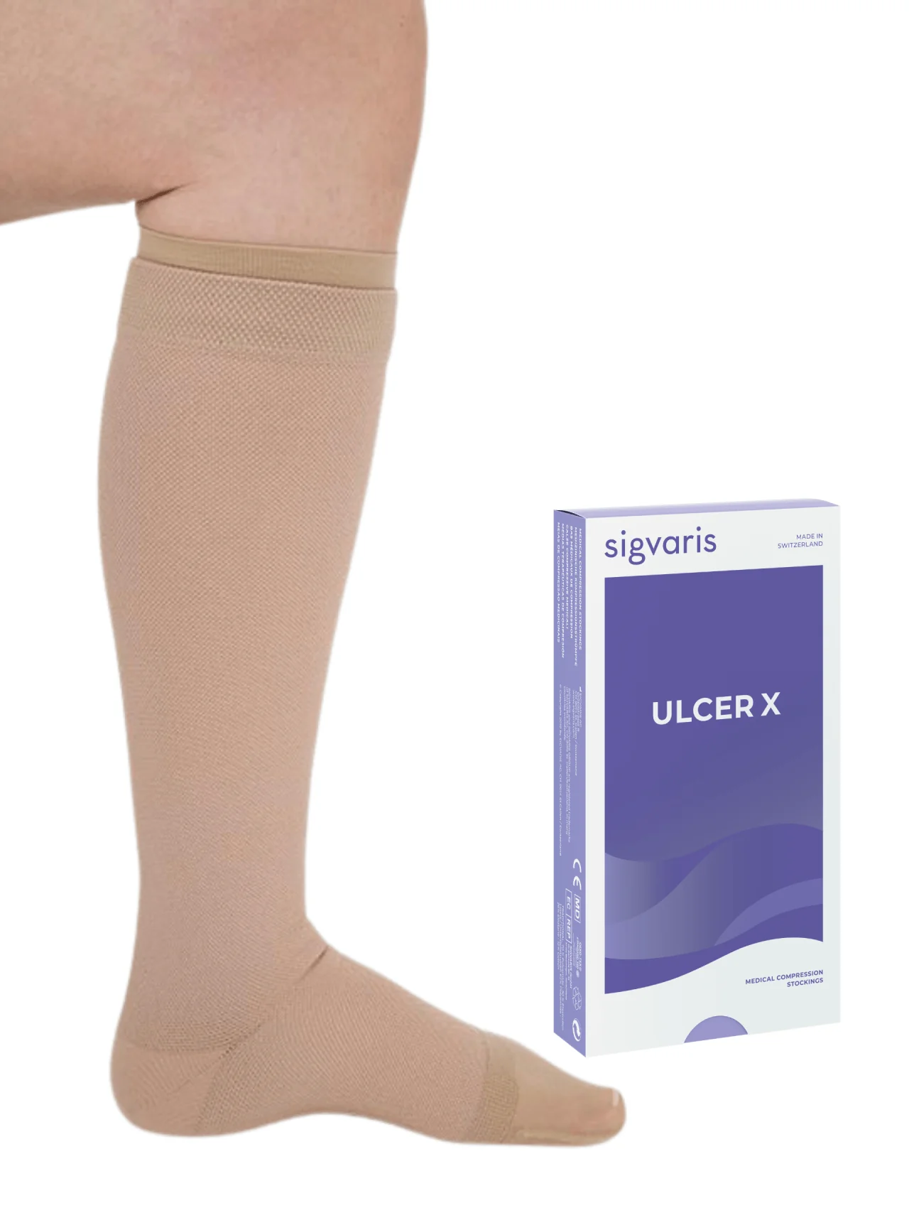 Class 3 Compression – SIGVARIS ULCER X KIT – Below Knee Length