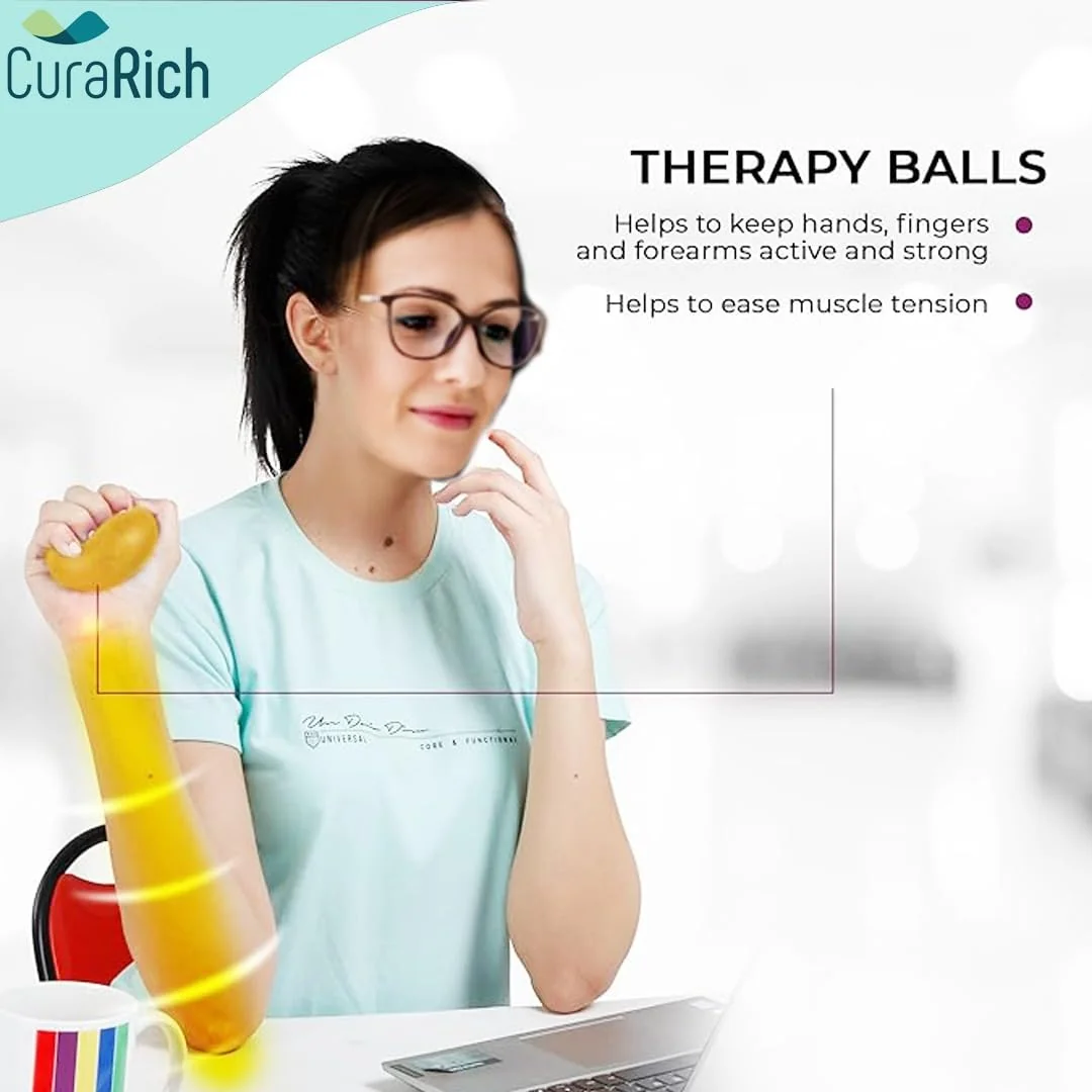 CuraRich Gel Exercise Ball 