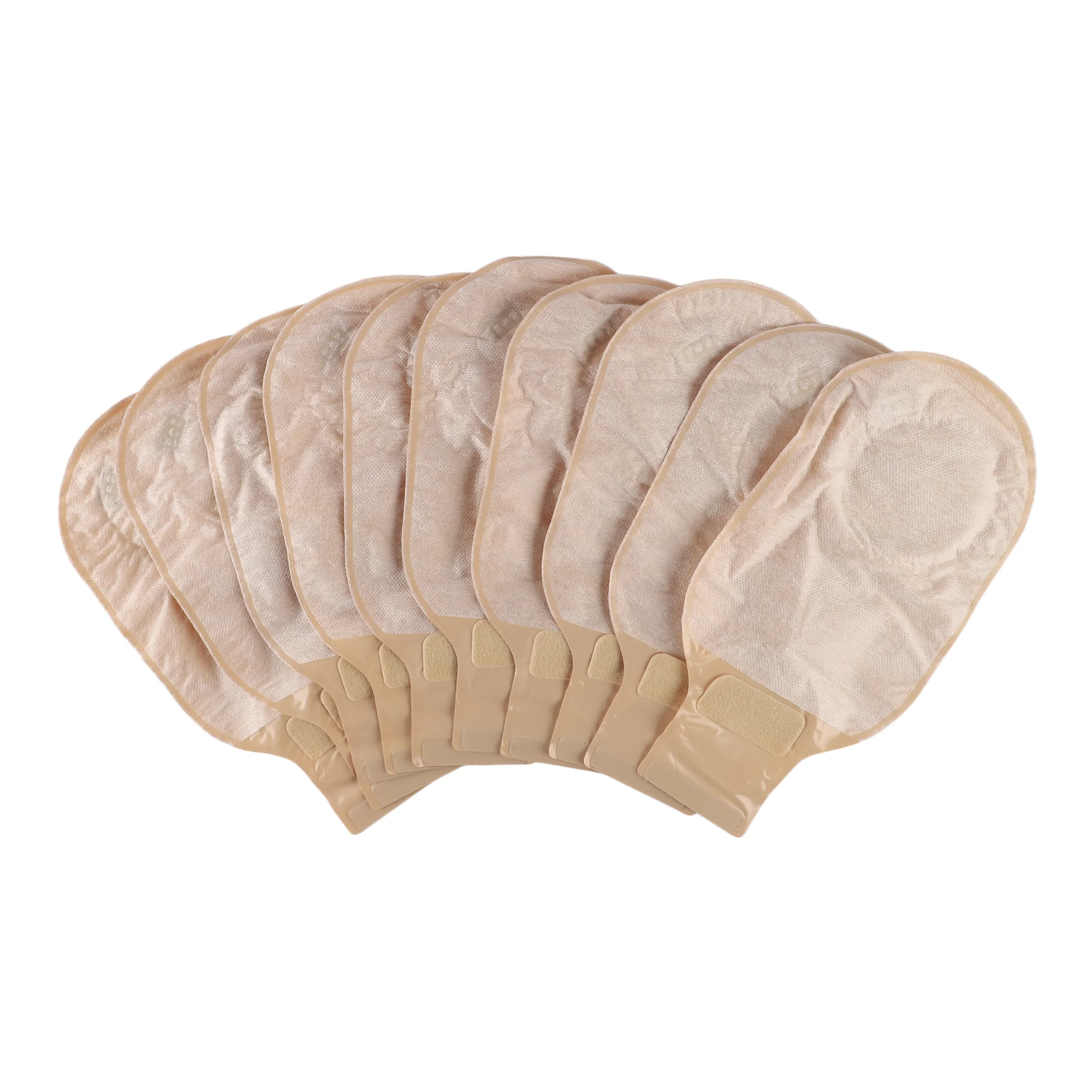 BAO Health 2207008F Two Piece Ostomy Pouch With Filter & Velcro, OPAQUE, Size- 70mm