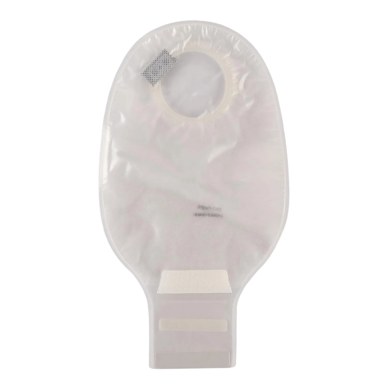 BAO Health 2145001F Two Piece Ostomy Pouch With Filter & Velcro, TRANSPARENT, Size- 50mm 