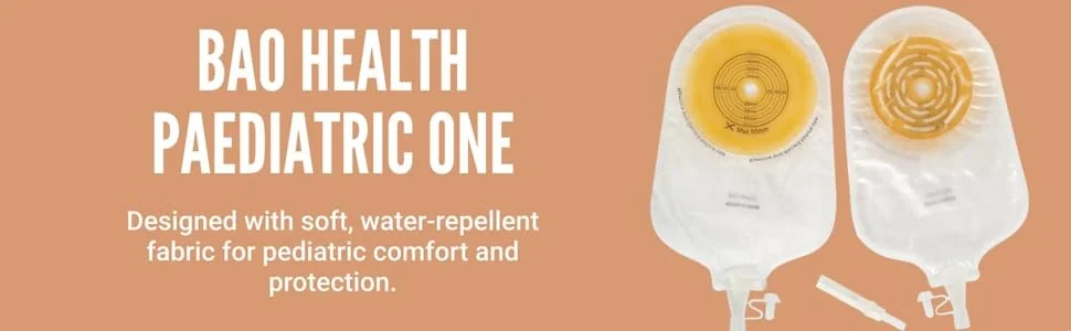 BAO Health 4025001 One Piece Urostomy Pouch With SOFT TAP, TRANSPARENT, Size - 50 mm