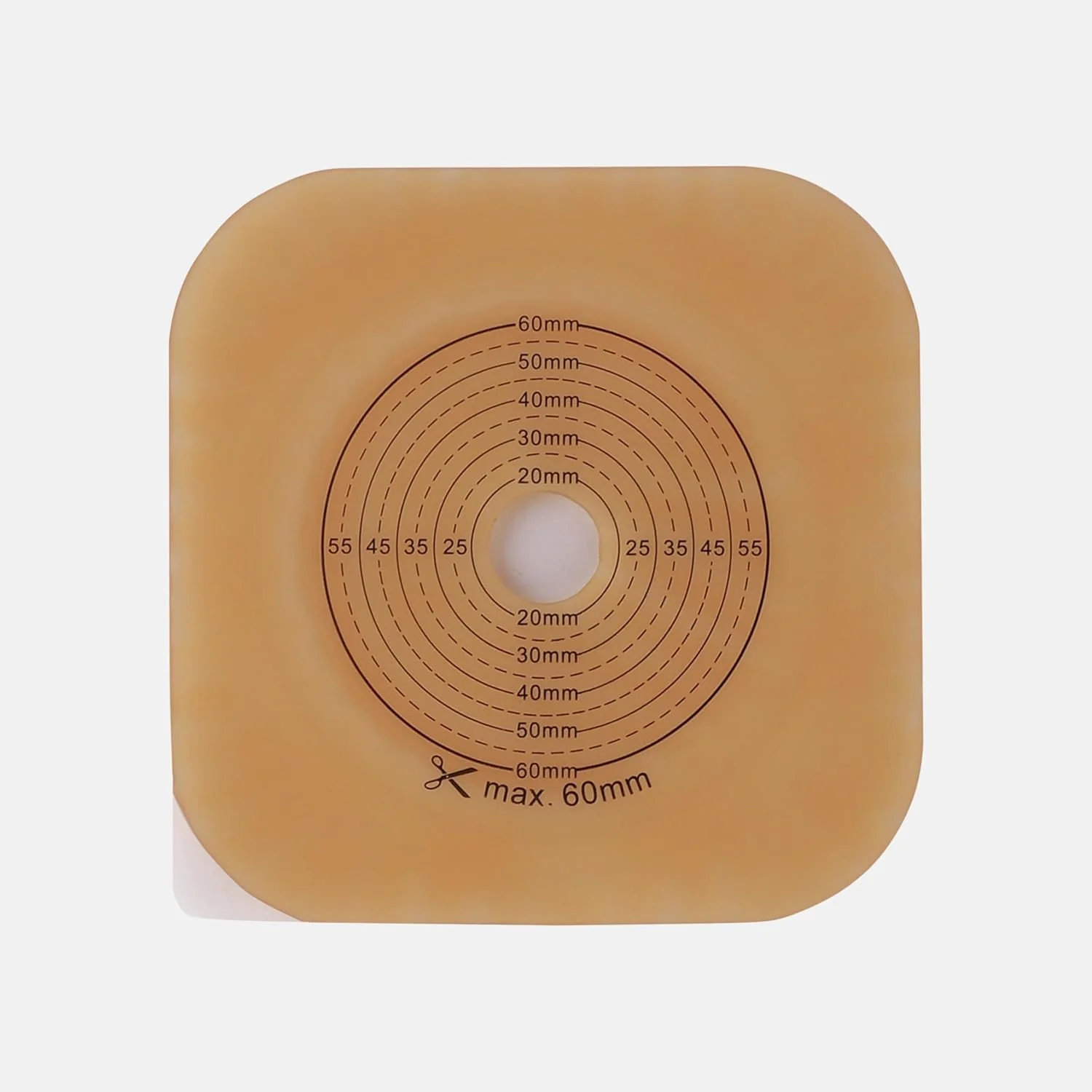 BAO Health 3064501 Two Piece Skin Barrier with Floating Flange, Size- 60mm, Max cut 45 mm