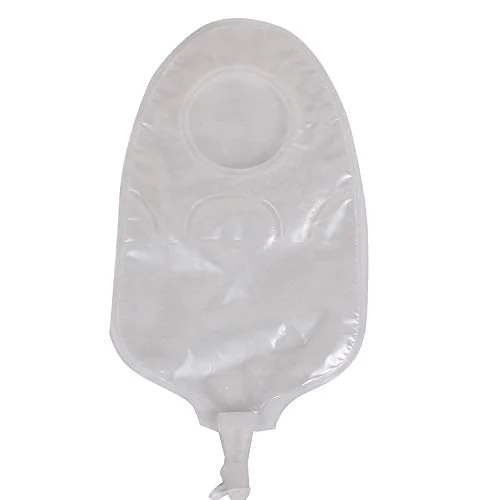 BAO Health 4035001 Two Piece Urostomy Pouch With SOFT TAP, TRANSPARENT, Size - 50 mm