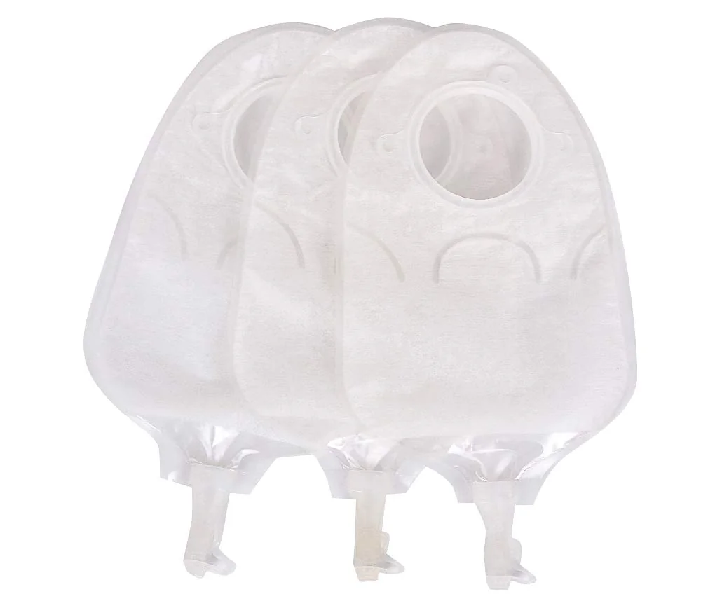 BAO Health 4035001 Two Piece Urostomy Pouch With SOFT TAP, TRANSPARENT, Size - 50 mm