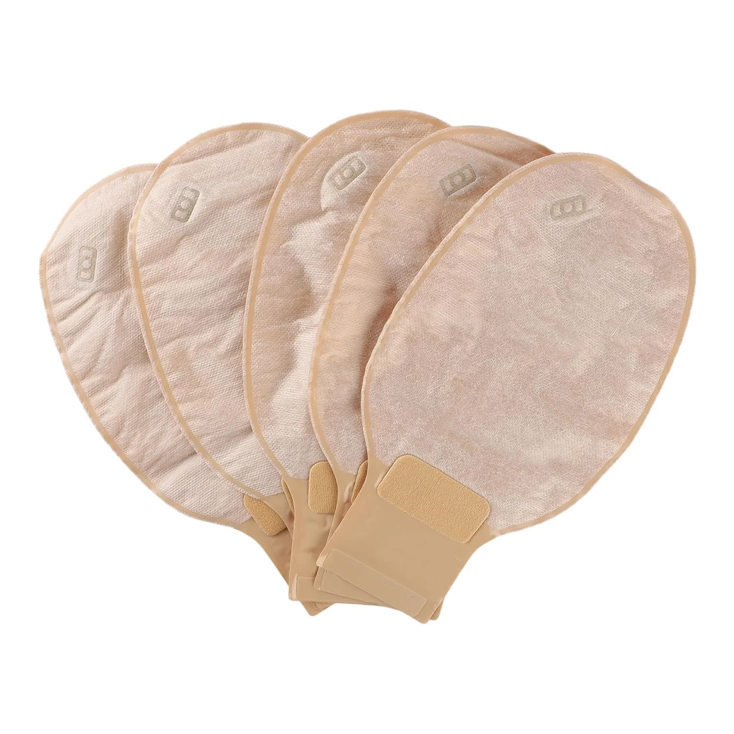 BAO Health 2145008F Two Piece Ostomy Pouch With Filter & Velcro, OPAQUE, Size- 50mm 