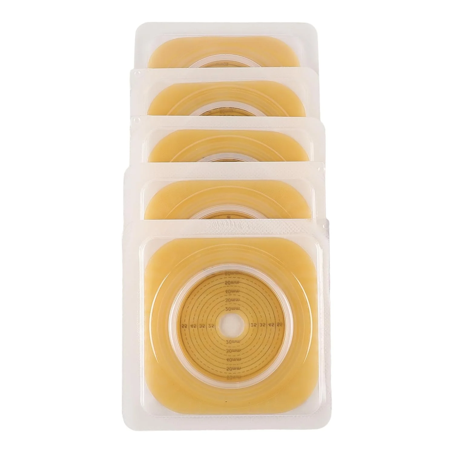 BAO Health 3015001(C) Two Piece Skin Barrier with Flange, Size- 50 mm, Max Cut 45 mm