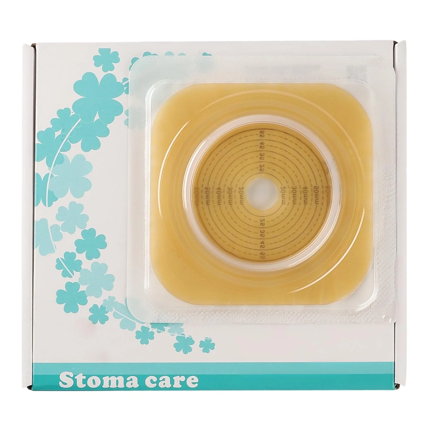 BAO Health 3015001(C) Two Piece Skin Barrier with Flange, Size- 50 mm, Max Cut 45 mm