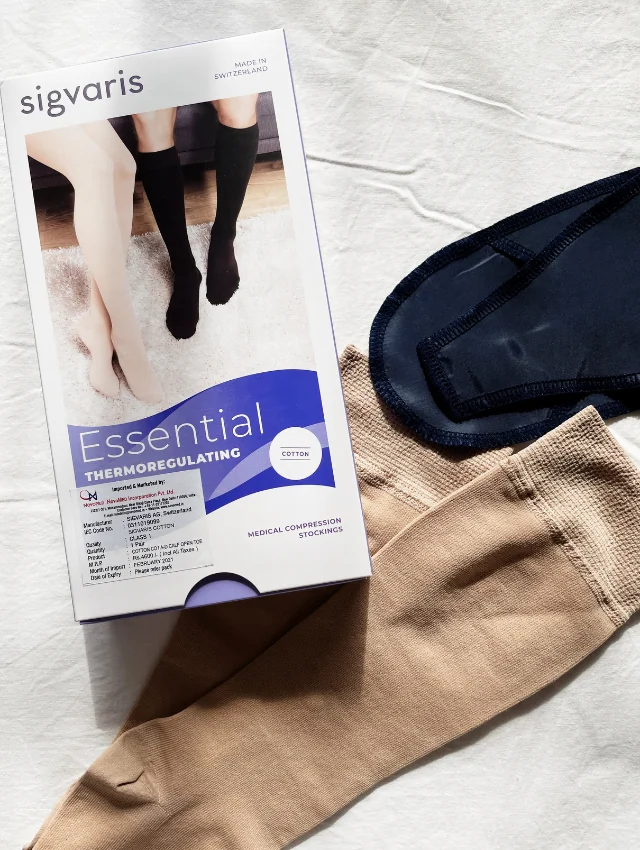 Class 2 Compression Below Knee Length – Sigvaris Cotton