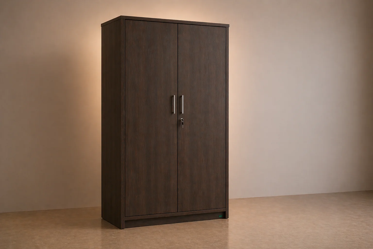 Premium Bedroom Set – Engineered Wood (Dark Finish)