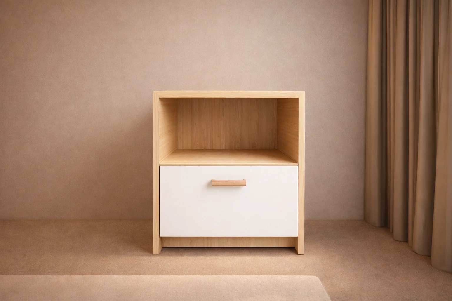 Modern Bedroom Set – Engineered Wood (Essentials)