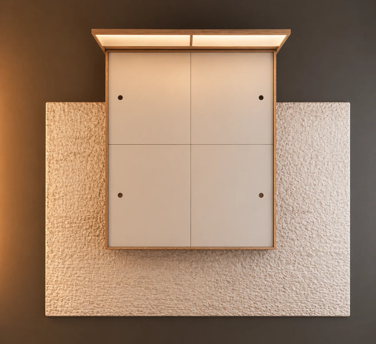 Modern Bedroom Set – Engineered Wood (Essentials)