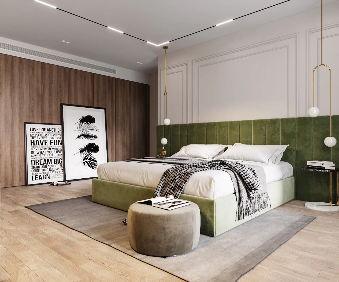 Luxury Bedroom Design with Walk-in Wardrobe | Premium Interior Design Service